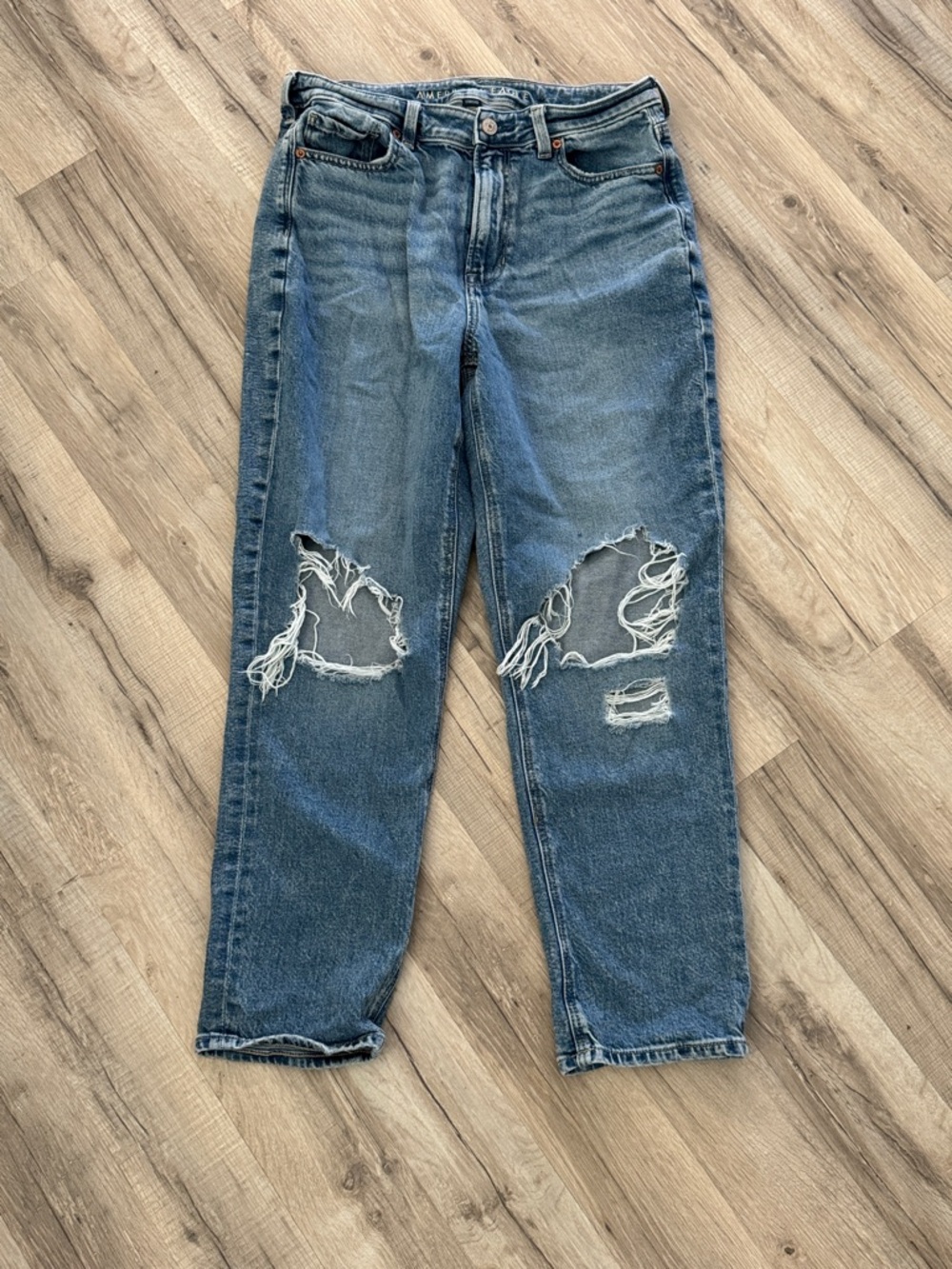American Eagle Strigid -High-Waist Mom Jeans